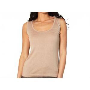 NEW ANGEL APPAREL bra-friendly tank in sand